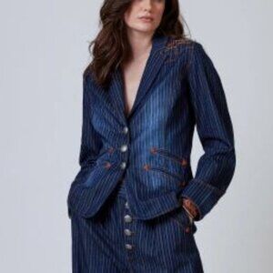 Double D Ranch Gunslinger Blazer -Denim